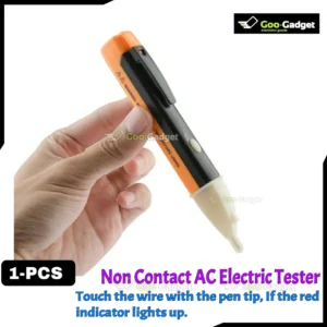 RRI Non-Contact AC Voltage Detector Pen | Safety Electric Tester 90V~1000V with LED Alert for Electrical Inspection Safety Electric Tester