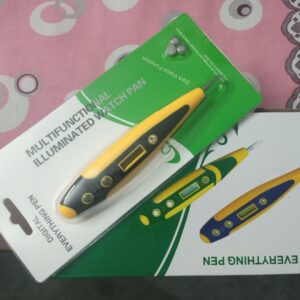 Digital Tester Pen AC/DC 12-250V LCD Display Electrical Accessories]RRI