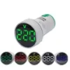 AC 60-500V digital voltage meter with LED display for real-time AC monitoring