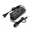 Adjustable 3-24V 72W power adapter with digital display and speed control knob