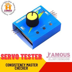 Servo Tester Gear Test CCPM Consistency Master Checker 3CH 4.8-6V with Indicator Light