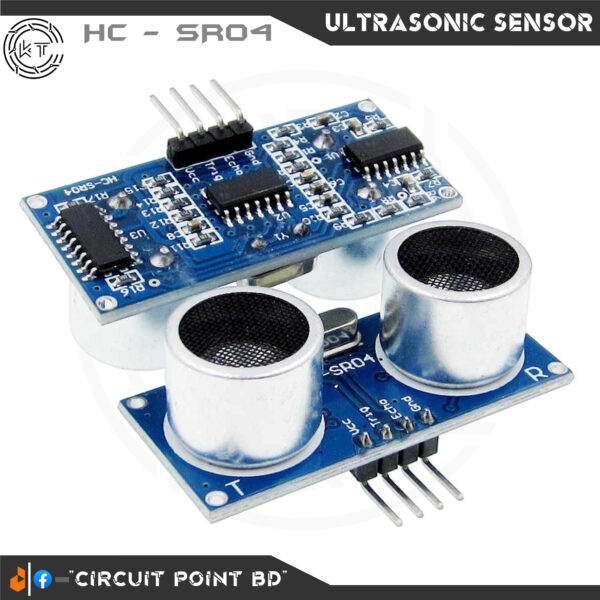 Ultrasonic Sonar Sensor HC-SR04 Wave Detector Ranging/Distance Module for arduino and DIY Electronics Project.