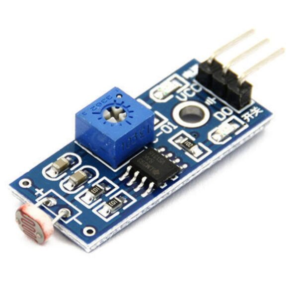 5V LDR Sensor Module 3 Pin DC 3.3-5V Photo-resistor Photo Cell Light Depe-ndent Resistor LDR Sensor For Night Light Street Light Sensor Automatic Headlight Dim-mer Control Photo Light Sensor - Image 2
