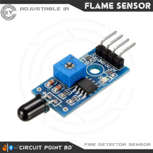 IR Flame Sensor YL-38 1-CHANNEL Infrared Receiver Module Ignition/Fire Source Detection Module for Arduino and DIY Electronics Project.