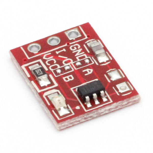 TTP223 Ultra Small Digital Touch Sensor, TTP223 Touch Key Switch Module Touch Button Capacitive Switches Self-Locking/No-Locking Capacitive Touch Switches - Image 2