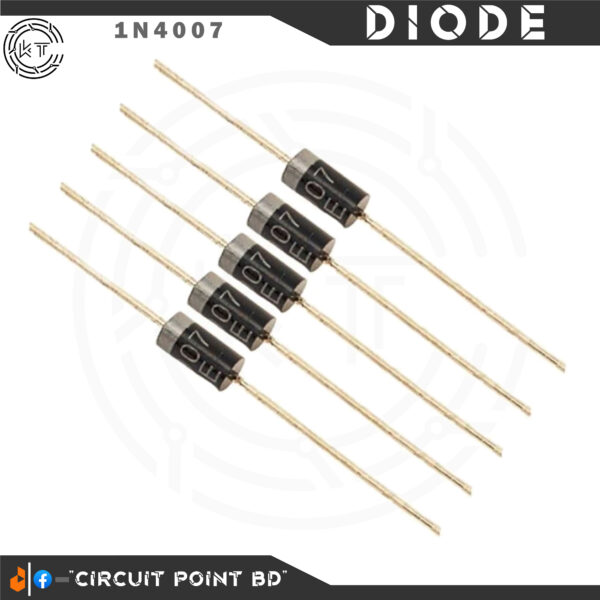 25Pcs 1N4007 General Rectifier Diode, 1000V 1A General Purpose Electronic Silicon Junction Diode Rectifier Diode. - Image 4