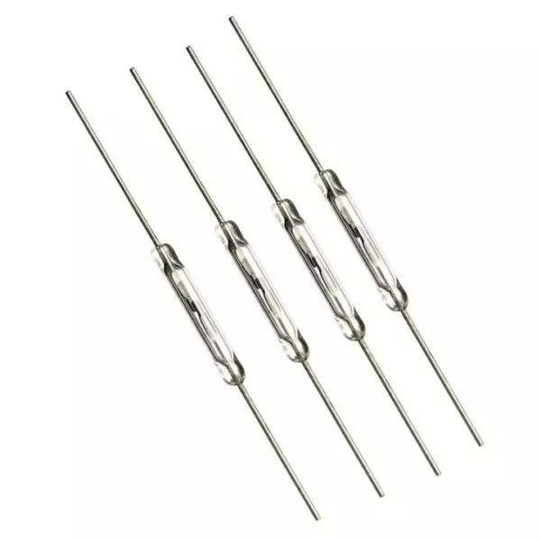4 Pcs Reed Switch Sensor Normally Open DIY Magnetic Reed Switchs Electronic - Image 2