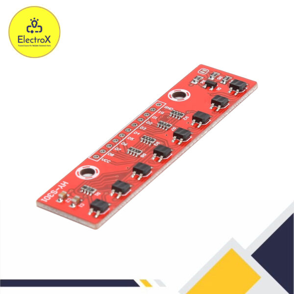8 Channel IR Tracking Sensor Module Infrared Line Tracker for Arduino Smart Car Line Follower Robot - Image 4