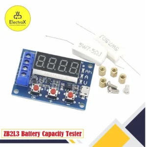 ZB2L3 Battery Capacity Testor LED Digital Display 1.2V ~ 12V 18650 Lithium Battery Power Supply Test Resistance Lead-Acid Capacity Discharge Meter