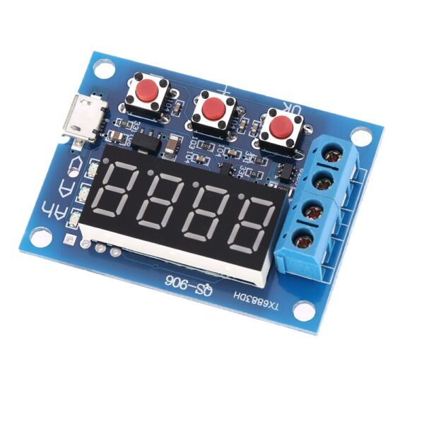 ZB2L3 1.5V-12V Battery Capacity Meter & Discharge Tester Module, 3.7V Battery mAh Test Meter - Image 5