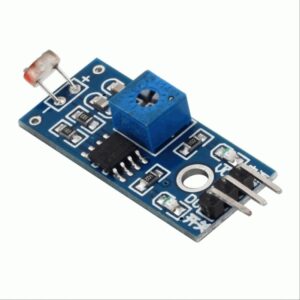 5V LDR Sensor Module 3 Pin DC 3.3-5V Photo-resistor Photo Cell Light Depe-ndent Resistor LDR Sensor For Night Light Street Light Sensor Automatic Headlight Dim-mer Control Photo Light Sensor