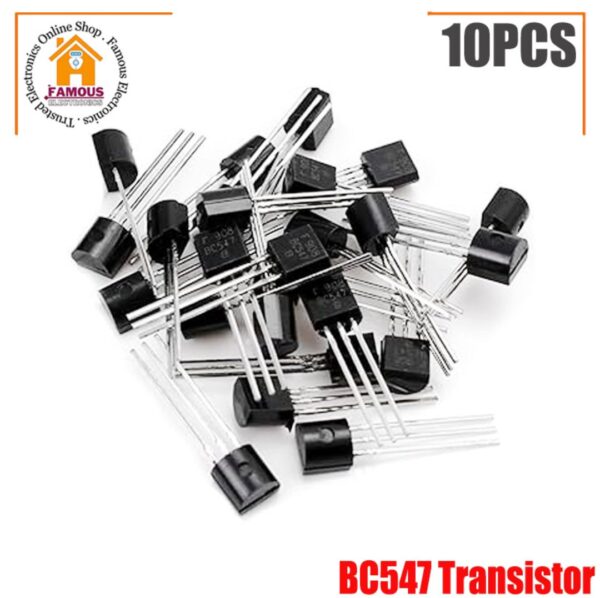 BC547 NPN Transistor (10PCS). - Image 4