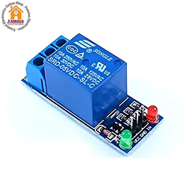 5V Low Level Trigger One 1 Channel Relay Module Interface Board Shield DC AC 220V for Arduino PIC AVR DSP ARM MCU. - Image 5