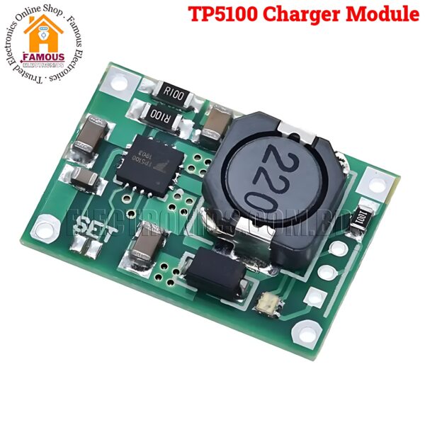 1PCS TP5100 2 Cells 8.4V / Single 4.2 V Lithium Lion Battery Charger Module 2A 18650 Charging PCB 5-18V DC Power Supply (TP5100 2A 8.4V) - Image 4