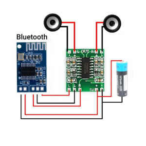 Pam8403 + Bluetooth Audio Receiver Board Combo 3W Stereo Class D Amplifier - Replace TDA2030 Pam8610 XH-M139