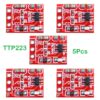5PCS TTP223 Touch Button Switch Capacitive Sensor Module Self-Locking Creek