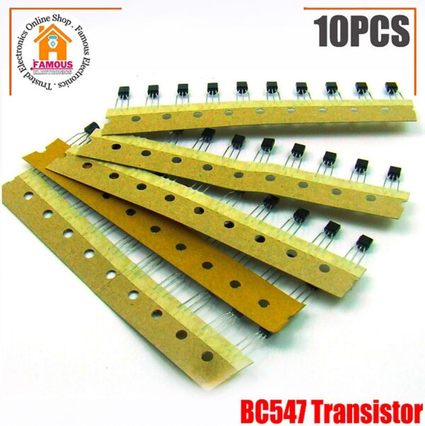BC547 NPN Transistor 10Pcs - Image 3