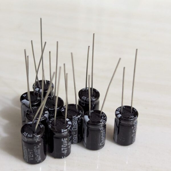 10pcs 470mfd 16vdc Radial 470uF Electrolytic polipropoline film Capacitor 16V-10Pcs - Image 5