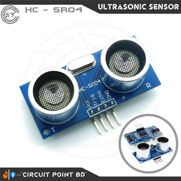 Ultrasonic Sonar Sensor HC-SR04 Wave Detector Ranging/Distance Module for arduino and DIY Electronics Project. - Image 3