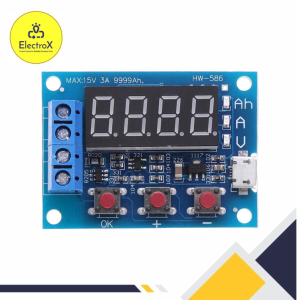 ZB2L3 Battery Capacity Testor LED Digital Display 1.2V ~ 12V 18650 Lithium Battery Power Supply Test Resistance Lead-Acid Capacity Discharge Meter - Image 2