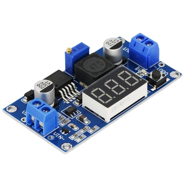 LM2596 DC Buck Module + LED Display Voltmeter 3A Adjustable Step Down Converter for Diy Power WiFi Router Onu - Image 4