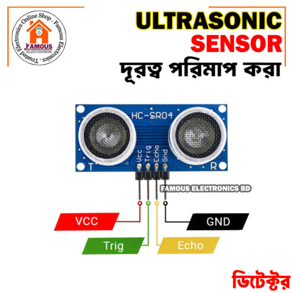 Sonar Ultrasonic Sensor (HC-SR04) - Image 3