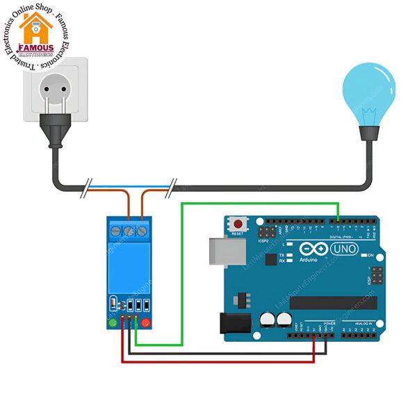 5V Low Level Trigger One 1 Channel Relay Module Interface Board Shield DC AC 220V for Arduino PIC AVR DSP ARM MCU. - Image 2