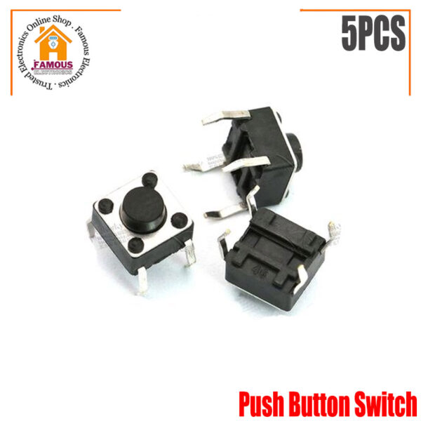 Tactile Tact Push Button Micro Switch TS 1166A-5PCS - Image 3