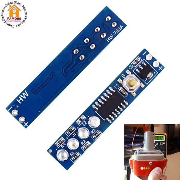 2S Lithium Battery Capacity Tester LED Display Board Power Level Indicator Module For 18650 Lithium Li-ion lipo Battery - Battery Capacity Tester - Image 2