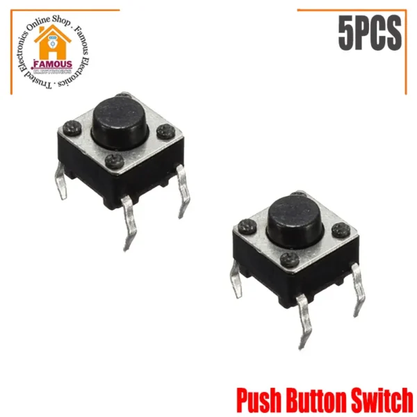 Tactile Tact Push Button Micro Switch TS 1166A-5PCS - Image 2