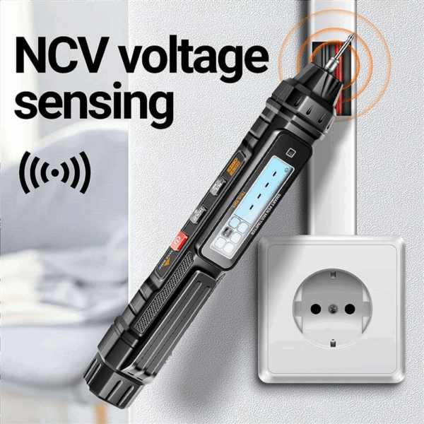 A3005 Digital Multimeter 4000Count AC/DC Voltage Tester Professional Current Meter Black. - Image 3
