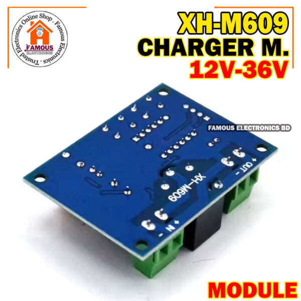 XH-M609 DC 12V-36V Charger Module Voltage OverDischarge Protection Precise Undervoltage Protection Module Board. - Image 5