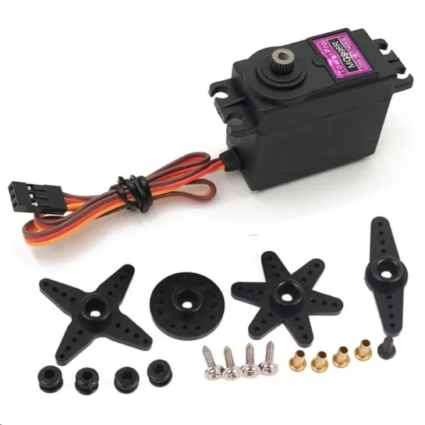 MG996R Metal Gear Servo Motor 11Kg – High Quality with Accessories - Image 2