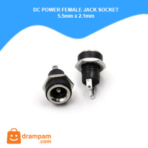 DC Power Jack Socket 5.5x2.1mm