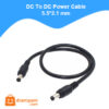 High-Quality DC to DC Power Cable 5.5x2.1mm for Router ONU