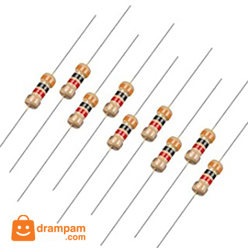 KILOOHM (KΩ) 0.25W RESISTORS - PACK OF 5pcs