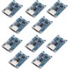 TP4056 Type C Battery Charger Module – 10pcs LED Battery Charging Circuit Board