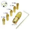 Mini Drill Bit Copper Collet Set 6 Pcs