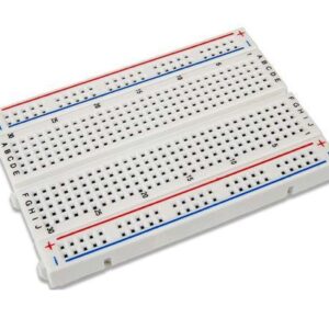 Half-Size Breadboard – 300 Tie-Point DIY Electronics Test Board for Prototyping and DIY Projects