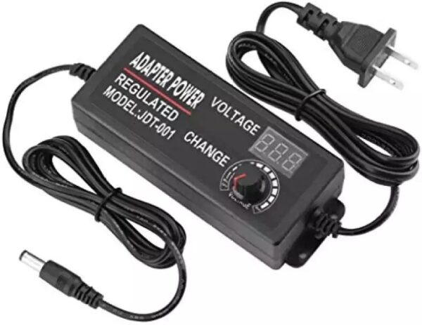 High-Performance 3-24V 72W Adjustable Power Supply Adapter – AC/DC Volt Display - Image 3