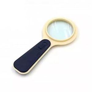 LED Magnifying Glass – Handheld Torch Magnifier for Reading, DIY, and Hobby Work