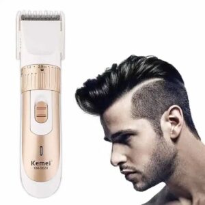 KEMEI KM-9020 RECHARGEABLE HAIR TRIMMER.