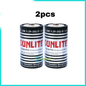 Sunlite Battery Um1 R20 1.5V D Size-1Pcs Or 2Pcs - Battery.
