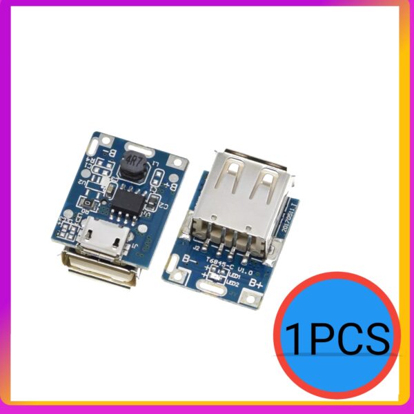 পাওয়ার ব্যাংক সার্কিট usb 5v 1a মিনি পাওয়ার ব্যাংক সার্কিট - power bank circuit. - Image 2