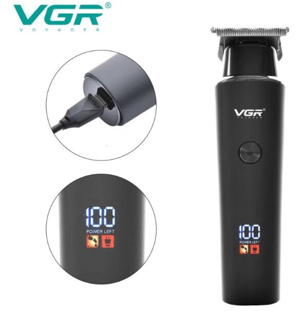 VGR 937 Beard Trimmer and Hair Clipper, Cordless Grooming, Rechargeable, Adjustable Length, Beard Trimmer And Hair Clipper. - Image 2