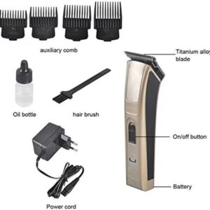 Kemei Km 5017 Rechargeable Hair And Beard Clipper Trimor For Men.