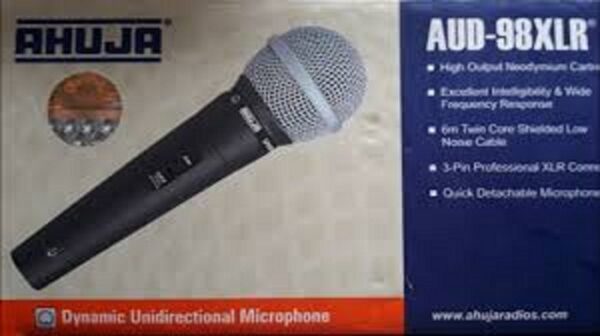 AUD 98XLR Wired Microphone Made In India. - Image 4