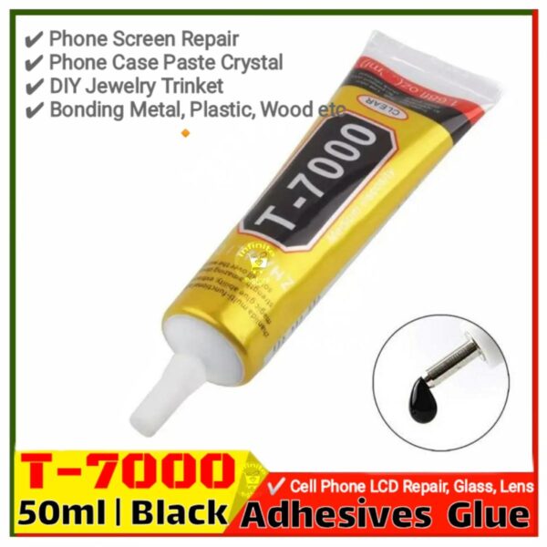 T7000 Black Glue Mobile Phone Screen Display Repairing Laptop Jewelry Stone Installation and others. - Image 2
