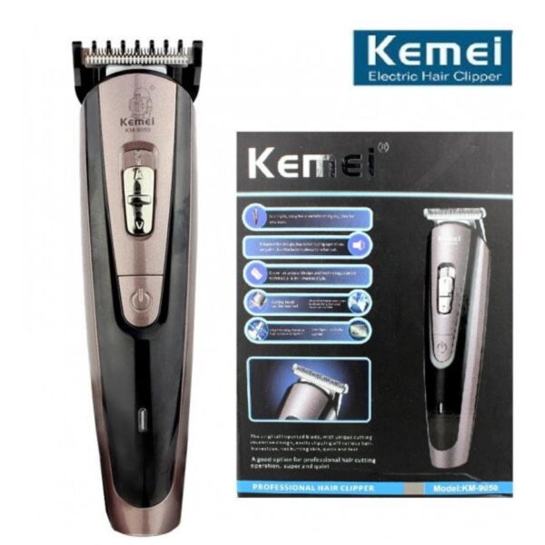 Kemei KM-9050 Rechargeable Hair And Beard Trimmer for men. - Image 2