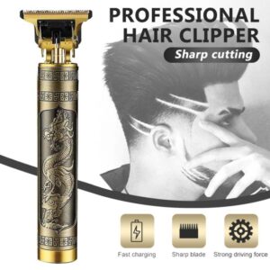 Rechargeable Hair Trimmer- Vintage T9 Hair Cutting Machine.